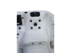 Tronitechnik Outdoor Whirlpools|Outdoor Whirlpool Spa Tino Pro Mit Isolierung Weiss Silber Marmoriert  195Cm X 127Cm Heizung Hydromassage