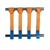 4 Gurtschlaufen Doppelschlaufe Motorradspanngurt Orange*TRUTZHOLM Outlet