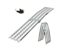 Kinder TRUTZHOLM Kinder-Gartengeräte|Quads|1 x Auffahrrampe 230 cm Traglast 680 kg Alu Klappbar