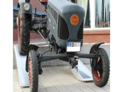 1 x Profi Schwerlastrampe 212cm Traglast 1900 kg Alu Grau*TRUTZHOLM Discount