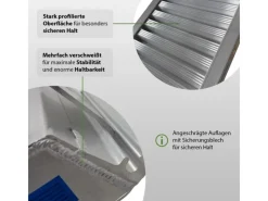 1 x Profi Schwerlastrampe 212cm Traglast 1900 kg Alu Grau*TRUTZHOLM Discount