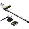 TRUTZHOLM Heckenscheren|Akku Heckenschere 20V 2Ah 520mm Schnittlänge mit Akku und Schnellladegerät