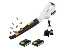 TRUTZHOLM Laubbläser|Akku Laubbläser 20V mit 2000mAh mit 2 Akkus und Ladegerät