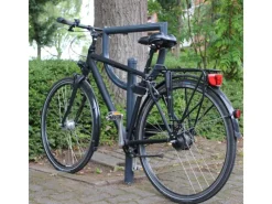 Fahrradanlehnbügel 118 x 56 cm Stahl Durchmesser 60 mm Typ D*TRUTZHOLM Discount