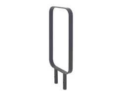 TRUTZHOLM Fahrräder|Fahrradanlehnbügel 115x45 cm Flachstahl 12 mm Pulverbeschichtet Typ O