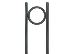 Fahrradanlehnbügel 115 x 52 cm Stahl Pulverbeschichtet Durchmesser 60 mm Typ O*TRUTZHOLM Outlet