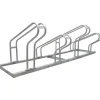 Fahrradständer Für 4 Fahrräder Höhenversetzt 140x45 cm Stahl*TRUTZHOLM Sale
