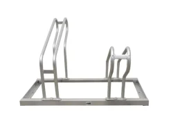 Fahrradständer Für 4 Fahrräder Höhenversetzt 140x45 cm Stahl*TRUTZHOLM Sale