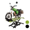TRUTZHOLM Quads|Motorroller|Hydraulische Motorradhebebühne XL 560 kg Breite 60,5 cm Schwarz