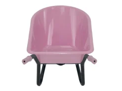 Kinder TRUTZHOLM Outdoor-Spielzeug|Kinder-Gartengeräte|Kinderschubkarre Traglast 40 kg 20L Kunststoffwanne Vollgummirad Rosa