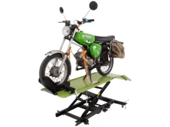 TRUTZHOLM Quads|Motorroller|Motorradhebebühne Hydraulisch 360 kg Breite 47 cm Schwarz Grün