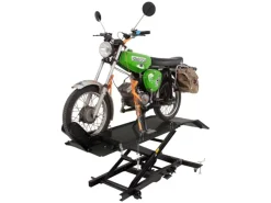 TRUTZHOLM Quads|Motorroller|Motorradhebebühne Hydraulisch 360 kg Breite 47 cm Kleine Montagebühne Schwarz