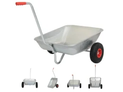 Schubkarre Einhandkarre Traglast 100kg Volumen 75L Luftreifen*TRUTZHOLM Best