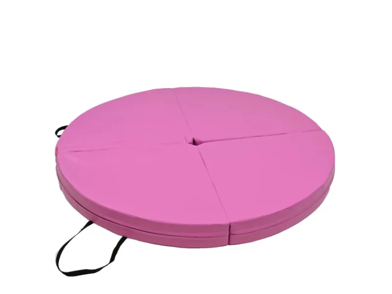 TRUTZHOLM Fitnessgeräte|Tanzstangenmatte Stärke 10cm Durchmesser 120cm Pink