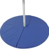 TRUTZHOLM Fitnessgeräte|Tanzstangenmatte Stärke 10 cm Durchmesser 120cm Blau