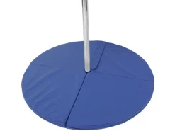 TRUTZHOLM Fitnessgeräte|Tanzstangenmatte Stärke 10 cm Durchmesser 120cm Blau