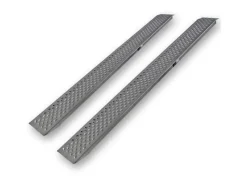 TRUTZHOLM Quads|Motorroller|2x Auffahrrampe 200 cm Tragkraft 400 kg Alu Grau