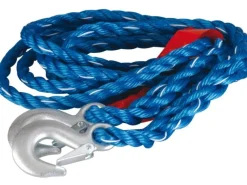 Unitec Abschleppseil 2 Haken DIN 2,5 t Blau* Clearance