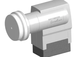 Universal-Quad LNB Kathrein KEL 422 2 schaltbare Ausgänge Grau* New