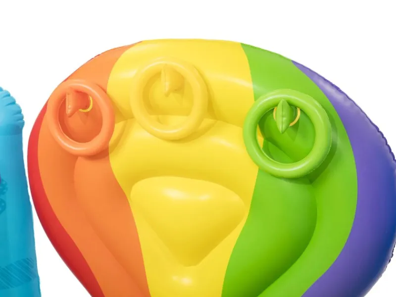 Up, In & Over Trampolin Regenbogen 175 x 173 x 137 cm*Bestway Online