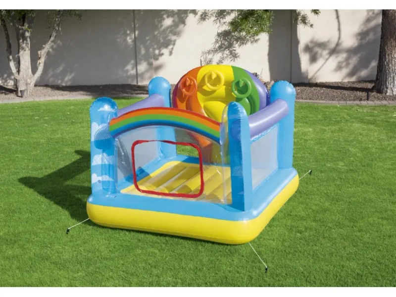 Up, In & Over Trampolin Regenbogen 175 x 173 x 137 cm*Bestway Online