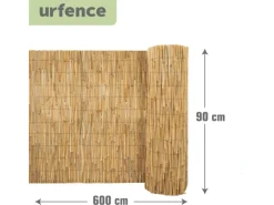 Sichtschutz Schilf 90 x 600 cm Braun*urfence Online