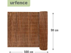 Sichtschutz Weide 90 x 500 cm Braun*urfence