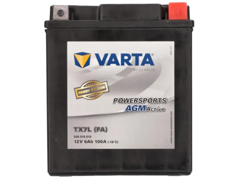 MoBa Batterie 6 Ah/100 A-130 mm Powersports Active AGM*Varta Hot