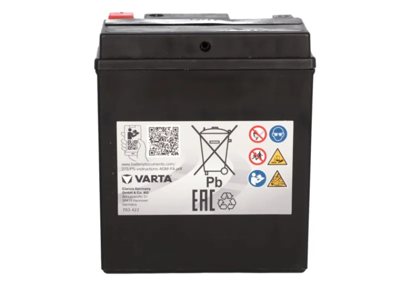MoBa Batterie 6 Ah/100 A-130 mm Powersports Active AGM*Varta Hot