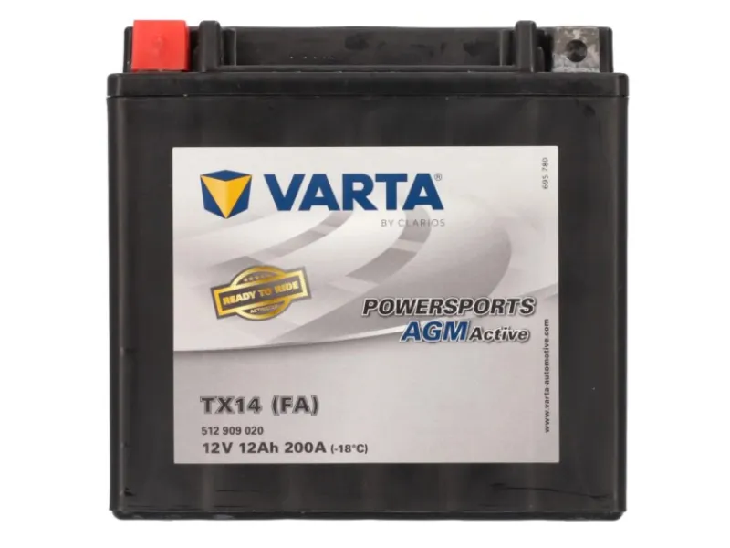 MoBa Batterie 12 Ah/200 A Powersports Active AGM*Varta Online