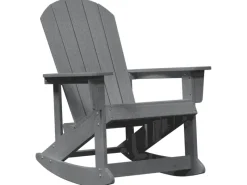 vidaXL Adirondack Schaukelstühle 2-Tlg HDPE 3335837* New