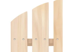 Balkonmöbel|vidaXL Adirondack-Gartenstuhl mit Tisch Massivholz Tanne 315922