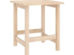 Balkonmöbel|vidaXL Adirondack-Gartenstuhl mit Tisch Massivholz Tanne 315922