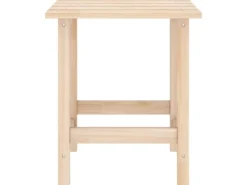 Balkonmöbel|vidaXL Adirondack-Gartenstuhl mit Tisch Massivholz Tanne 315922