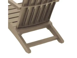vidaXL Adirondack-Gartenstuhl Hellbraun Polypropylen* Sale