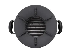 Campingzubehör|vidaXL Camping-Ofen Schwarz 36x26x22,5 cm Metall