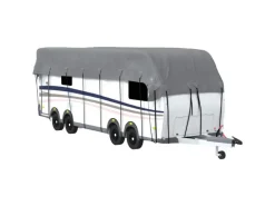 Campingzubehör|vidaXL Dachplane für Wohnwagen Grau 1000x300 cm Vliesstoff 2152072