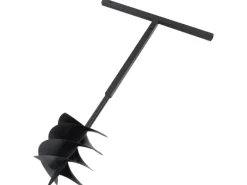 Bodenbearbeitung|vidaXL Erdbohrer mit Griff 250 mm mit Verlängerungsrohr 4 m Stahl 3059406