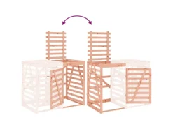 vidaXL Erweiterung für Mülltonnenbox Massivholz Douglasie* Hot