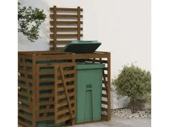 vidaXL Erweiterung für Mülltonnenbox Honigbraun Massivholz Kiefer* Sale