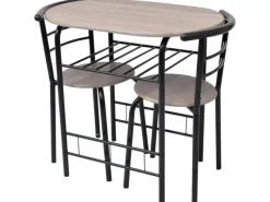 Balkonmöbel|vidaXL Frühstückstisch Bar-Set MDF Modell 1