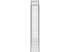 vidaXL Gabionen mit Hochbogen 4 Stk 200x50x220/240cm Eisen 1679855* Best