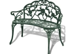 vidaXL Gartenbank 100 cm Aluminiumguss 42166* Online