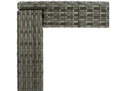 Gartentische|vidaXL Garten-Bartisch 140,5x60,5x110,5 cm Poly Rattan 45878