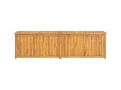 vidaXL Gartenbox 200x50x55 cm Massivholz Teak* Hot