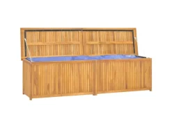 vidaXL Gartenbox 200x50x55 cm Massivholz Teak* Hot