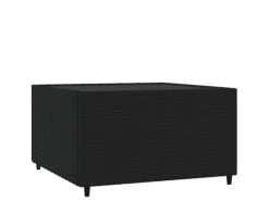 vidaXL Garten-Couchtisch Quadratisch 50x50x30 cm Poly Rattan 319857* Sale