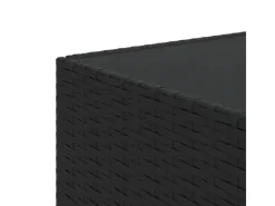 vidaXL Garten-Couchtisch Quadratisch 50x50x30 cm Poly Rattan 319857* Sale