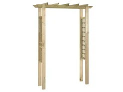 vidaXL Gartenlaube Rosenbogen 150 x 60 x 204 cm Holz Imprägniert* Discount