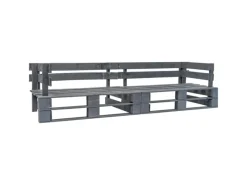 vidaXL Garten-Palettensofa 2-Sitzer Holz 276312* Hot